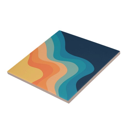 Dekoration im Retrostil Fliese (Seite)