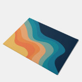 Dekoration im Retrostil Fußmatte (Schrägansicht)