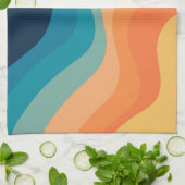 Dekoration im Retrostil Geschirrtuch (Gefaltet)