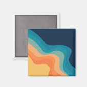 Dekoration im Retrostil Magnet (Vorderseite/Rückseite)