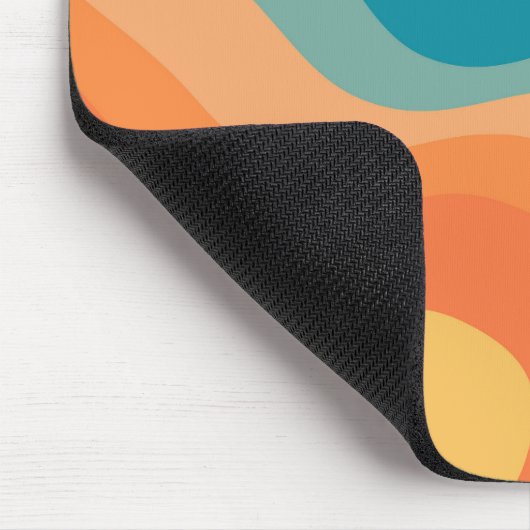 Dekoration im Retrostil Mousepad (Ecke)