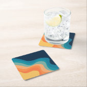 Dekoration im Retrostil Rechteckiger Pappuntersetzer (Vor Ort)