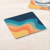 Dekoration im Retrostil Rechteckiger Pappuntersetzer (angewinkelt)