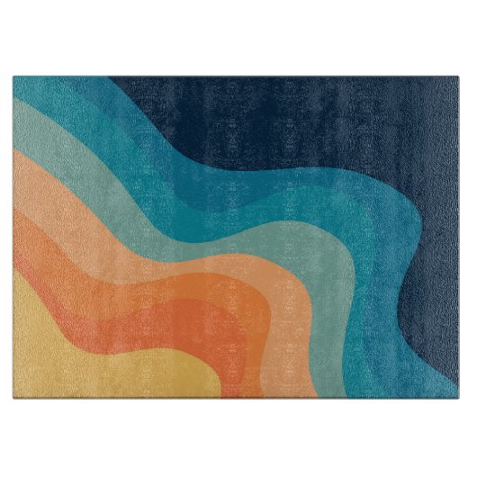 Dekoration im Retrostil Schneidebrett (Vorderseite)