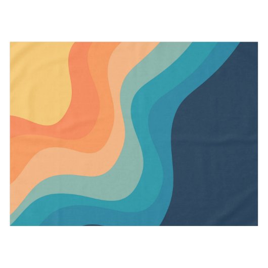 Dekoration im Retrostil Tischdecke (Vorderseite (Horizontal))