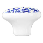 Dekoration in französischer Landschaft in Weiß und Keramikknauf (Seitenansicht)