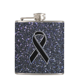 Dekoration mit Akzent-Dekoration aus schwarzem Ban Flachmann