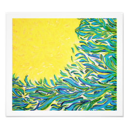 Dekoration mit Blumengrafiken Fotodruck