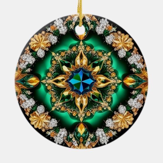 Dekoration mit brasilianischem Farbdesign (Hinten)