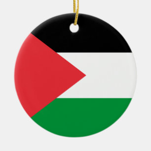 Dekoration mit der Flagge Palästinas