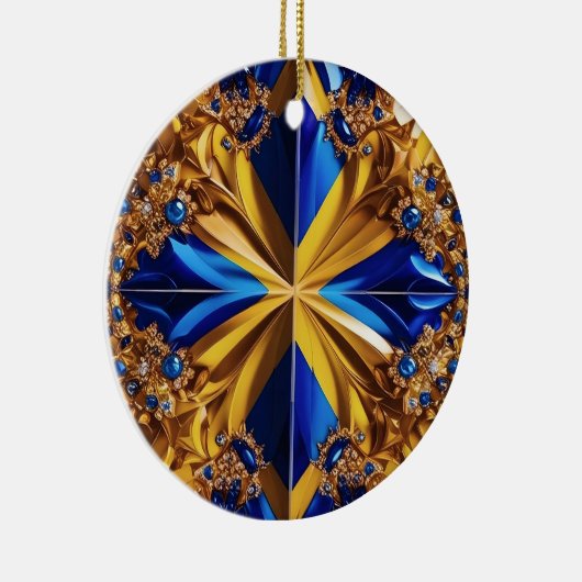 Dekoration mit schwedischem Farbdesign (Rechts)