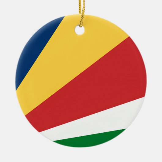 Dekoration mit seychellischen Farben (Vorne)