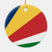 Dekoration mit seychellischen Farben (Hinten)