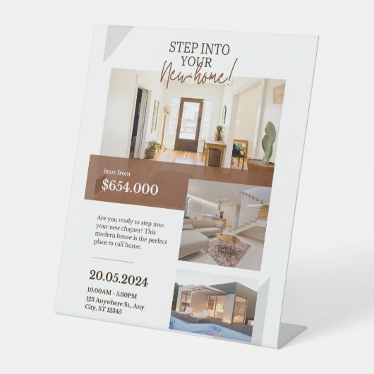 Dekoration Sockelschild (Vorderseite)