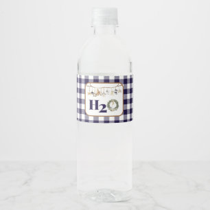 Dekoration Swap Out Weihnachtswasser Flasche Etike Wasserflaschenetikett