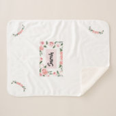 Dekoration und Design in den Zimmern in Rosa Sherpadecke (Vorderseite (Horizontal))