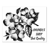 Dekoration und Geschäftsadresse für kundenspezifis Gummistempel (Prägung)