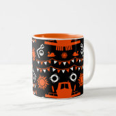 Dekoration und Geschenke von Narrowbooten Zweifarbige Tasse (VorderseiteRechts)