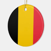 Dekoration unter der Flagge Belgiens (Links)