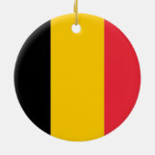 Dekoration unter der Flagge Belgiens (Hinten)
