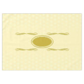 Dekoration Vintager Ornamente + Text & Idee Tischdecke (Vorderseite (Horizontal))