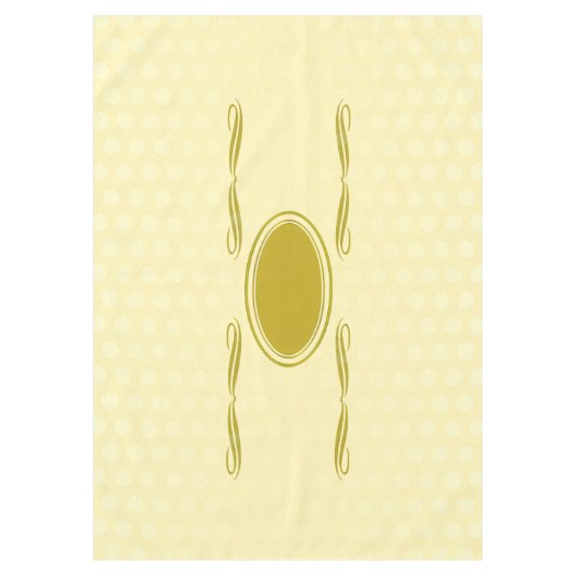 Dekoration Vintager Ornamente + Text & Idee Tischdecke (Vorderseite)