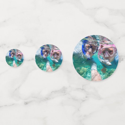 Dekoration von Anwenderpartys im Foto Neon Liebe Konfetti (Rückseiten)