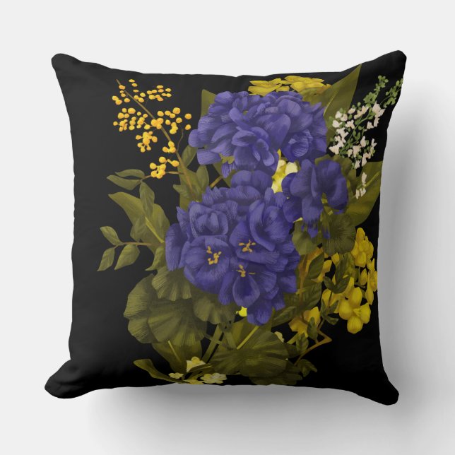 Dekoration von Blume Kissen (Vorderseite)