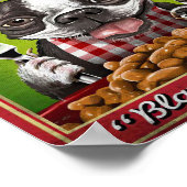 Dekoration von Boston Terrier Baked Boans | Kochge (Ecke)