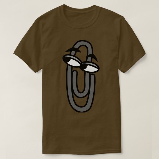 Dekoration von Clippy Office Pal Office T-Shirt (Design vorne)
