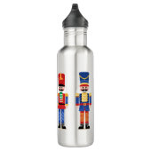 Dekoration von Nutcrackers Edelstahlflasche (Rechts)