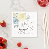 Dekoration von SOMMERBLUME Serviette (Beispiel)