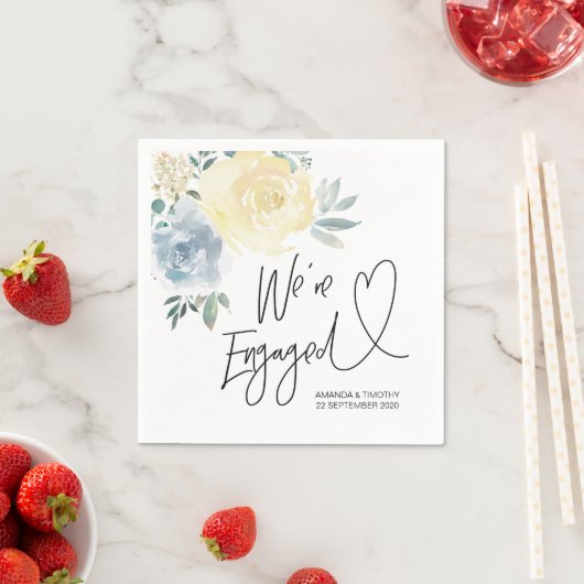 Dekoration von SOMMERBLUME Serviette (Beispiel)