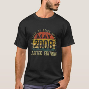 Dekoration zum 13. Geburtstag Mai 2008 Junge Mädch T-Shirt