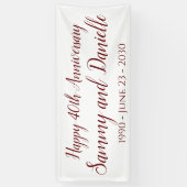 Dekoration zum Party des 40. Jubiläums Banner (Vertikal)