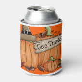 Dekoration zum Thema Erntedank Dosenkühler (Kanne Vorderseite)