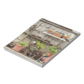 Dekorationen auf Holzzaun, Katalina, Notizblock (Rotiert)