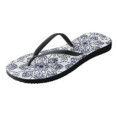 Dekorationen Badesandalen (Schrägansicht)