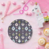 Dekorationen des Weihnachtself-Fox-Rentiers-Eisbär Pappteller (Party)