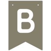 Dekorationen für das Brautparty von militärischen Wimpelkette (Zweite Fahne)