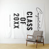 Dekorationen für den Abschluss im Hintergrund des Wandteppich (Beispiel (Horizontal))