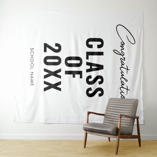 Dekorationen für den Abschluss im Hintergrund des Wandteppich (Beispiel (Horizontal))