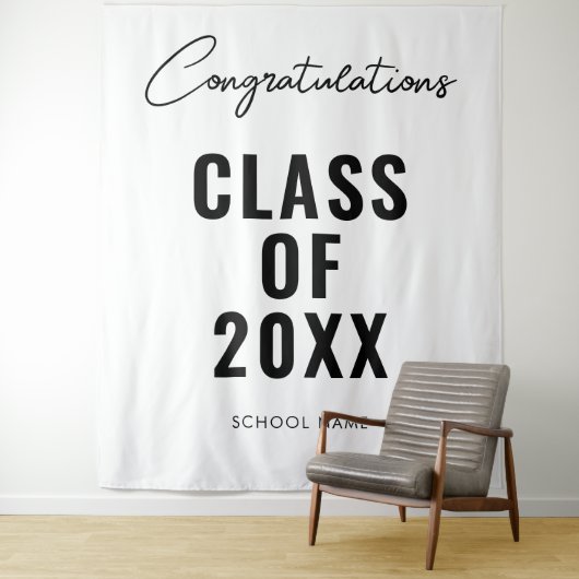 Dekorationen für den Abschluss im Hintergrund des Wandteppich (Beispiel)