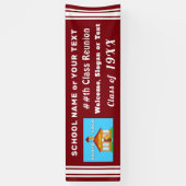 Dekorationen für Personalisierte Wiedersehen-Banne Banner (Vertikal)