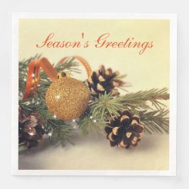 Dekorationen im Retro-Stil Serviette