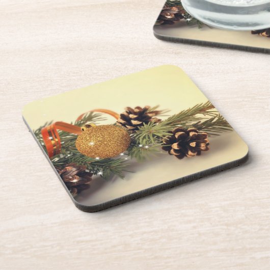 Dekorationen im Retro-Stil Untersetzer (Linke Seite)