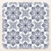 Dekorationen Rechteckiger Pappuntersetzer (Vorderseite)