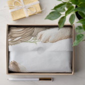 Dekorationen von dekoupage Osterbunny Eggs Seidenpapier (Geschenk)