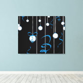 Dekorationen von Party Leinwanddruck (Insitu (Holzboden))