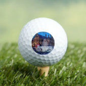 Dekorationen vor dem Rathaus Golfball (Insitu T-Shirt)